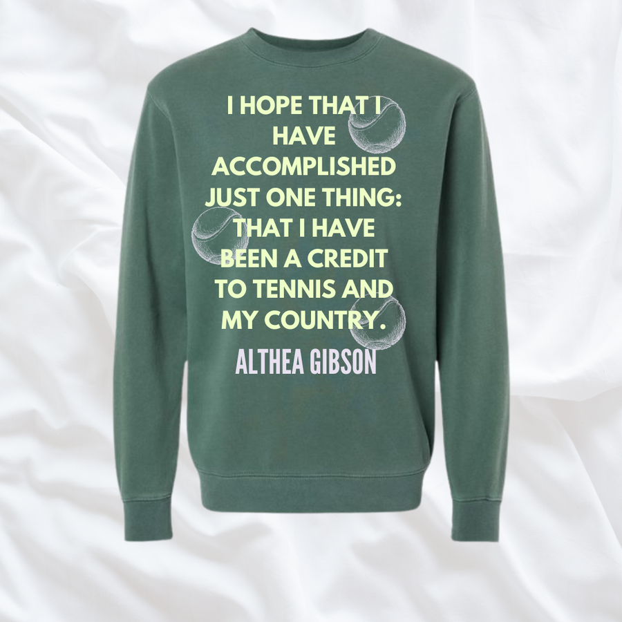 Green Althea Sweatshirt