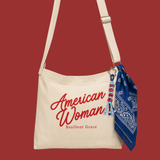 The American Woman Messenger Bag (SHIPS JUNE 10TH)