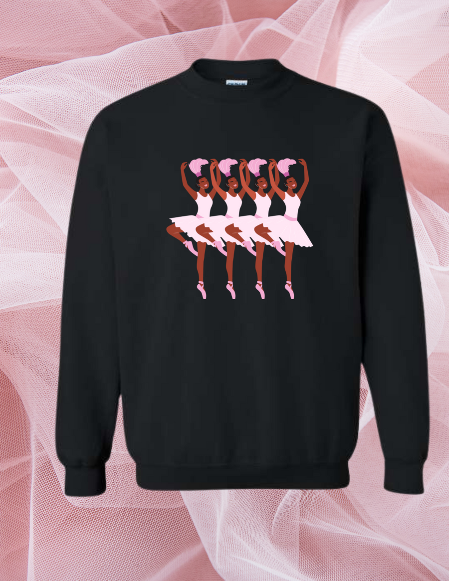 The Black Ballerina Sweatshirt