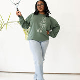 Green Althea Sweatshirt