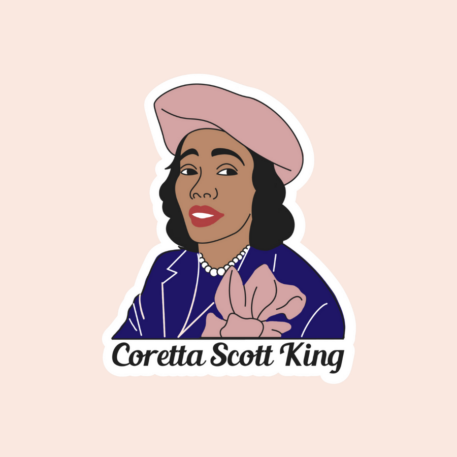 The Coretta Sticker
